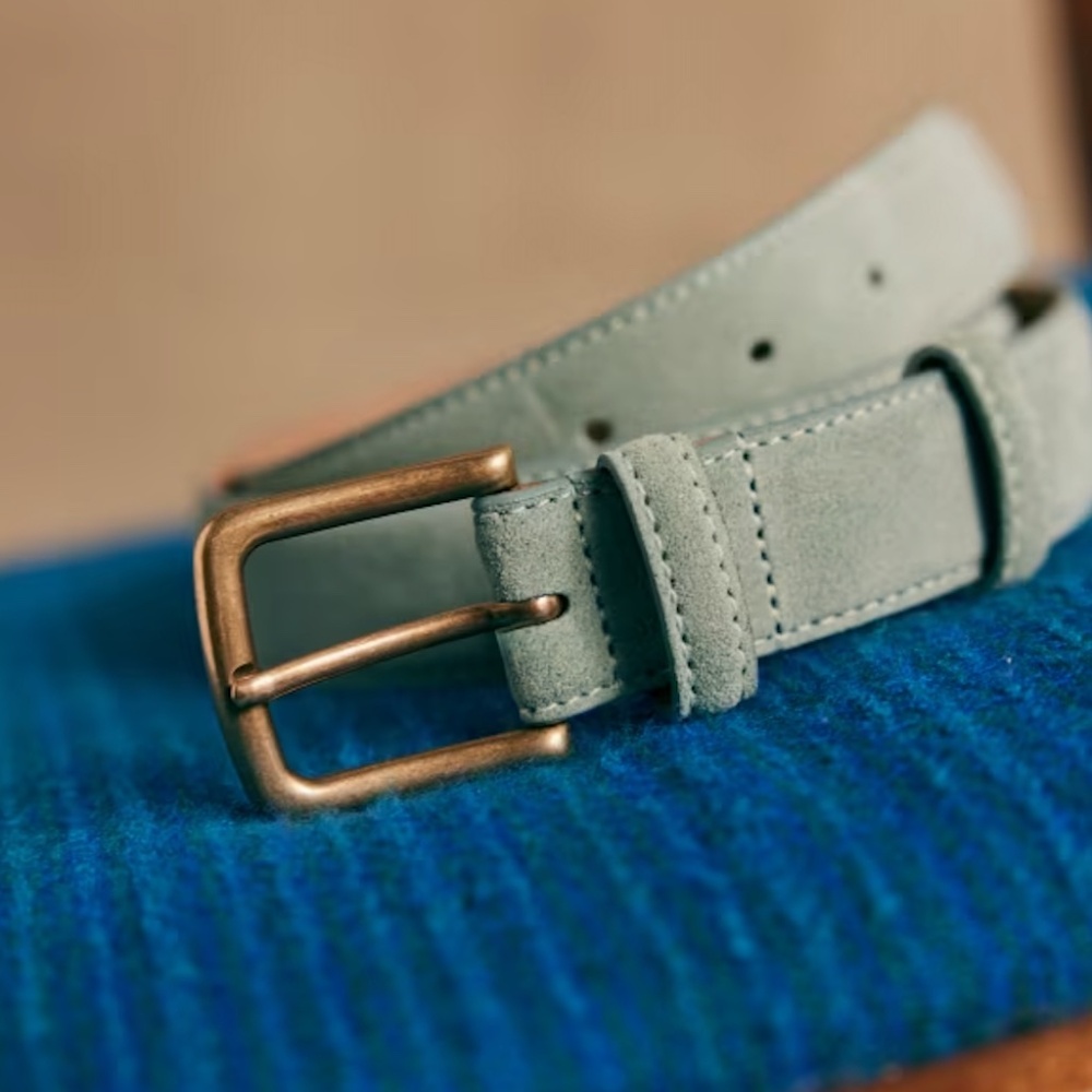 Sezane Sidney Belt in Light Green -- Size 100cm